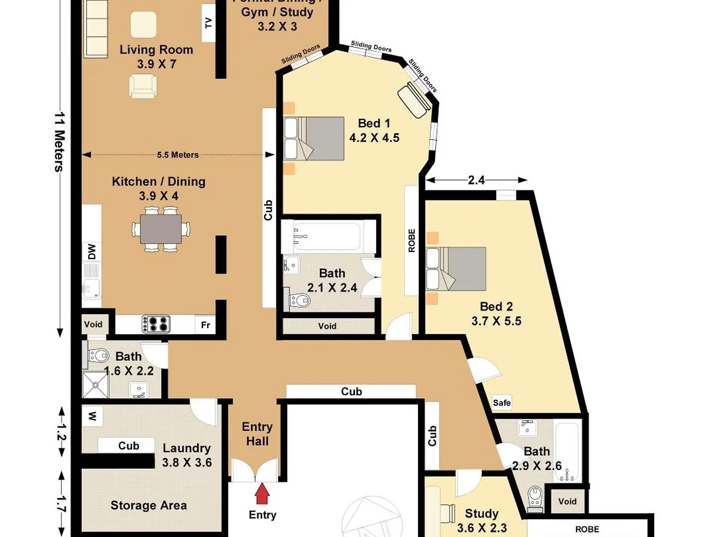 St. Julians Portomaso Marina Antique Apartment سانت جوليان مالطا